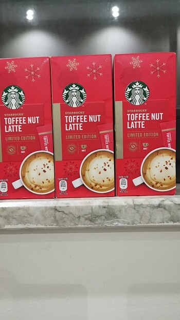 Starbucks toffe nut latte
