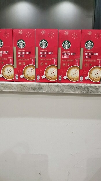 Starbucks toffe nut latte