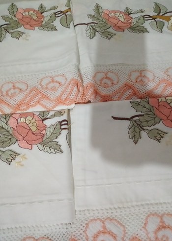 Nakışlı Beyaz Mutfak Önlüğü - Görsel 2