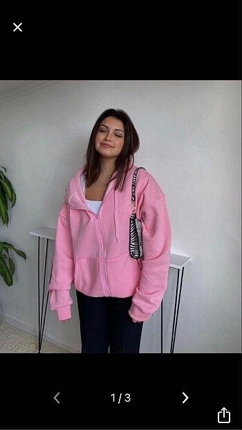 Fermuarlı Sweatshirt