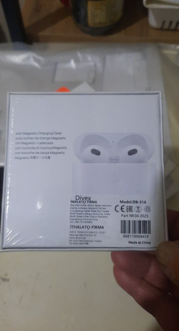 Beyaz Kablosuz Kulaklık - Görsel 3