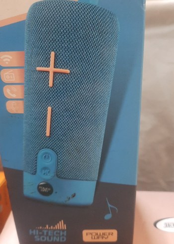 Mavi Bluetooth Hoparlör - Görsel 2