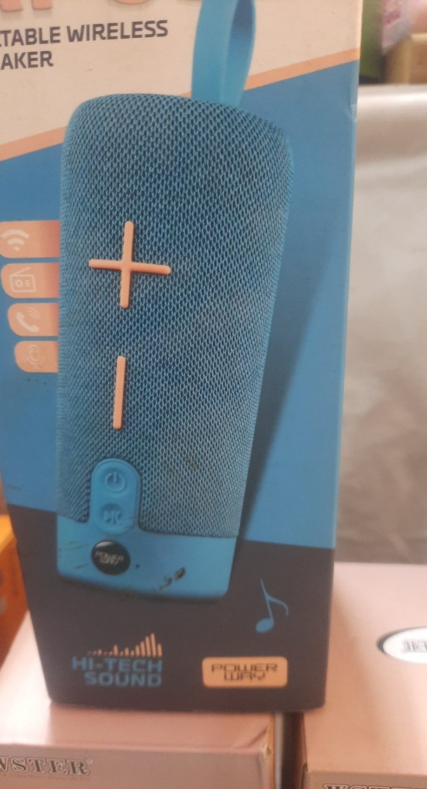 Mavi Bluetooth Hoparlör - Görsel 2