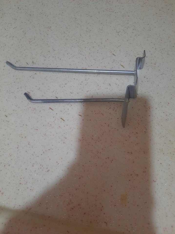 Gri Metal Askı Kancası açıklamayı okuyun lütfen adet 5 tl - Görsel 2