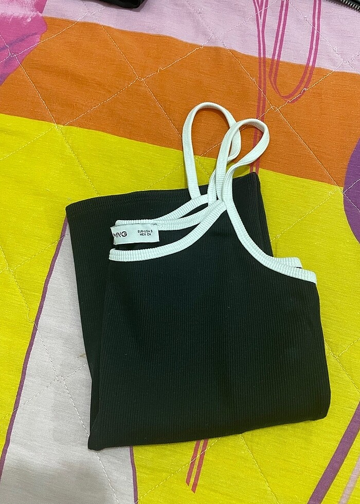 Mango Askılı Bluz - Görsel 4