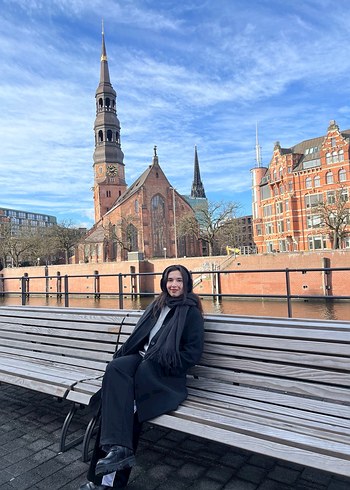 Düğmeli Siyah Klasik Kaban - Görsel 3