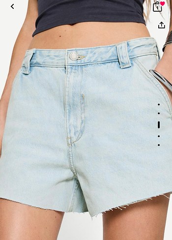 Bershka Mini Kot Şort - Görsel 3