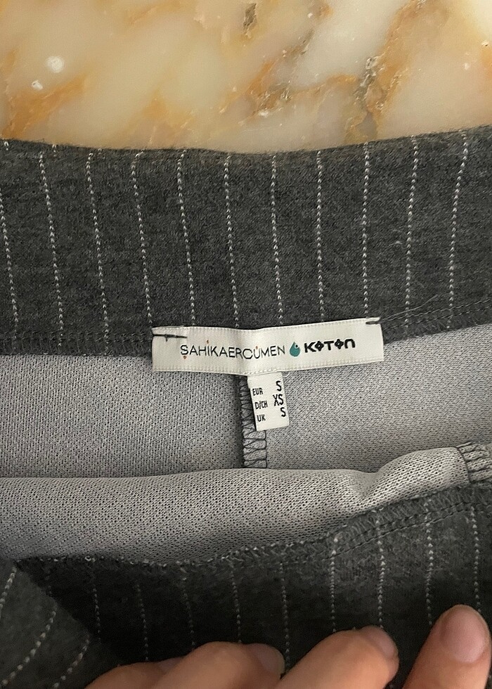 Koton Şort Etek - Görsel 4