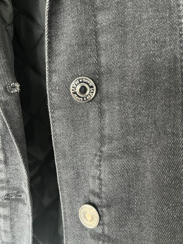 Kürk Detaylı Kadın Denim Ceket - Görsel 4