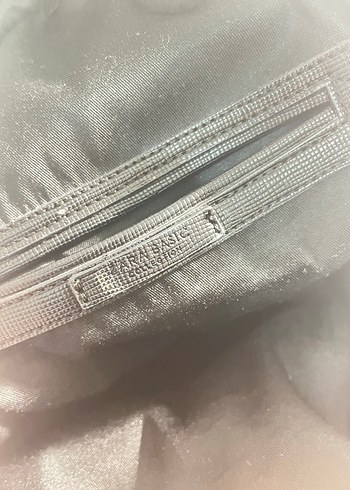 Zara Siyah Deri Kadın Sırt Çantası - Görsel 6