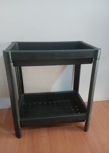 Beden AXENTİA 23x36x40cm 2 KATLI BANYO/MUTFAK RAFI