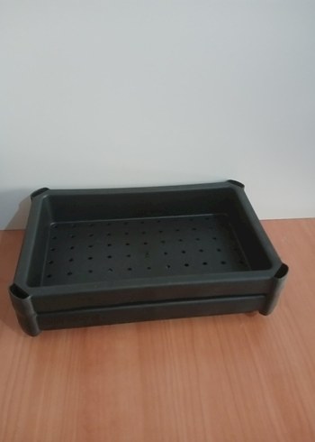 Beden kahverengi Renk AXENTİA 23x36x40cm 2 KATLI BANYO/MUTFAK RAFI