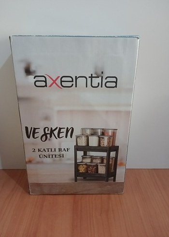 Diğer AXENTİA 23x36x40cm 2 KATLI BANYO/MUTFAK RAFI