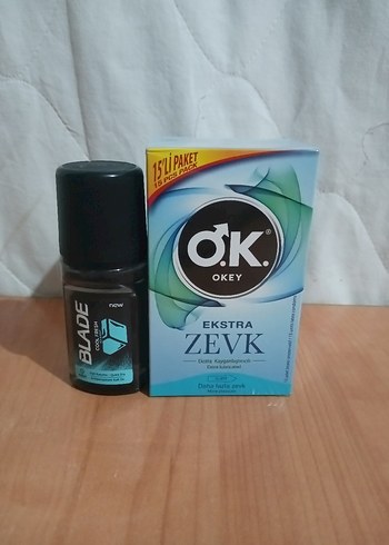 BLADE DEODORANT+ OKEY EKSTRA ZEVK SON ÜRÜN KELEPİR
