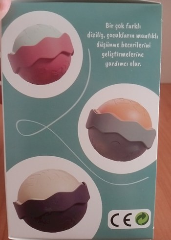 Beden Renk TOP KULE 6 PARÇA EĞİTİCİ RENGARENK OYUNCAK