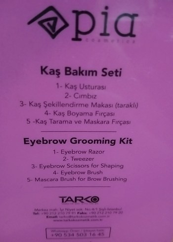 KAŞ BAKIM SETİ + KAŞ JÖLESİ - SÜPER FIRSAT PAKETİ - Görsel 4