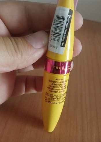 Beden MAYBELLİNE GO EXTREM MASKARA (2023) + IŞIKLI CIMBIZ