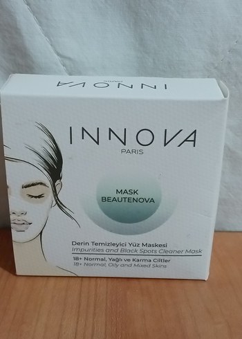 İNNOVA 8'Lİ DERİNLEMESİNE TEMİZLİK YÜZ MASKESİ-2 PAKET 250tl - Görsel 5