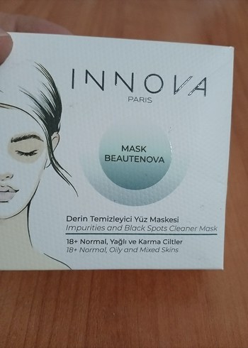 İNNOVA 8'Lİ DERİNLEMESİNE TEMİZLİK YÜZ MASKESİ-2 PAKET 250tl - Görsel 8