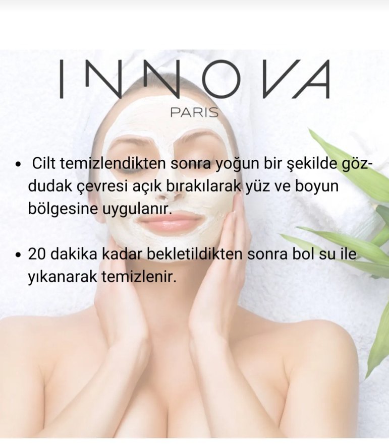 İNNOVA 8'Lİ DERİNLEMESİNE TEMİZLİK YÜZ MASKESİ-2 PAKET 250tl - Görsel 2