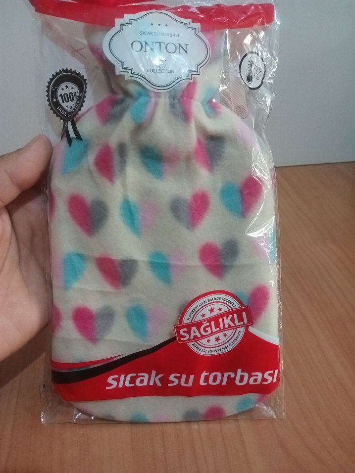 KILIFLI SICAK SU TORBASI - SON 2 ÜRÜN 750ml ORTA BOY - Görsel 2