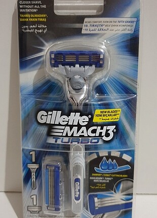 Gilette Mach3 1 yedekli tıraş bıçağı seti (eski tarihli paketler