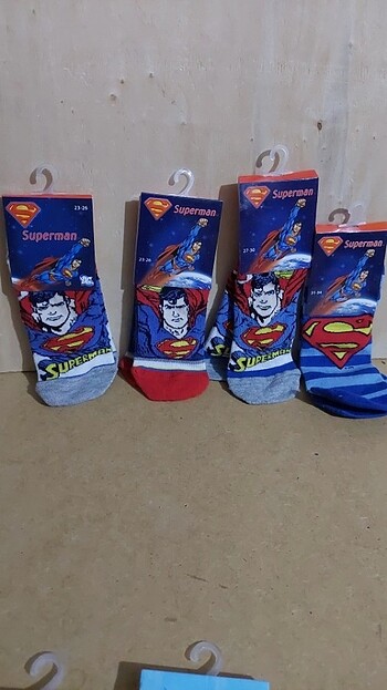 SEÇ BEĞEN AL - SUPERMAN LİSANSLI ÇOCUK ÇORAP PAKETLERİ 