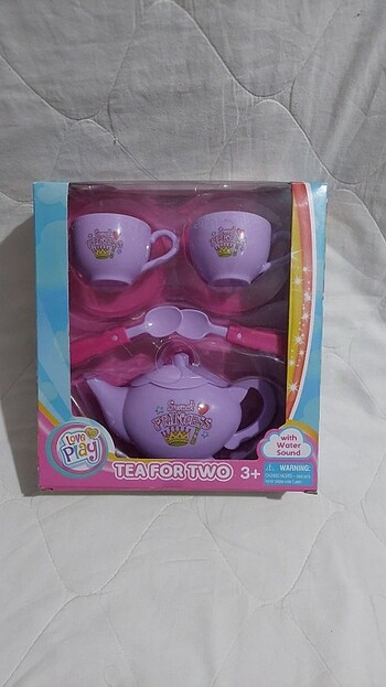 SESLİ ÇAY OYUN SETi - PEMBE VE MOR SEÇENEĞİ