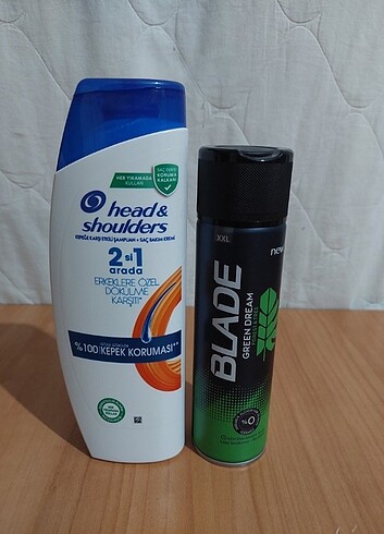 HEAD SHOLDERS ŞAMPUAN VE DEODORANT 