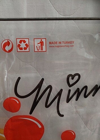 Beden MİNNİE MOUSE RESİMLİ 50x70cm HURÇ