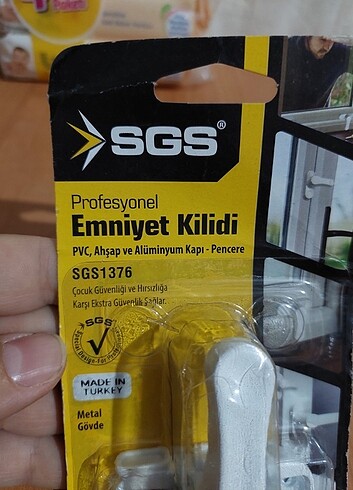 Beden Renk SGS EMNİYET KİLİDİ + 4 PAKET ISLAK HAVLU (03 /2023)