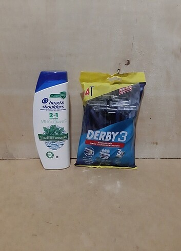 HEAD&SHOULDERS 360ml + DERBY 14'LÜ PAKET 