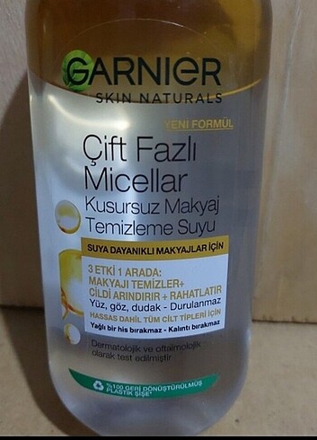 Garnier 2023 ÜRETİM - GARNİER 400ml MAKYAJ TEMİZLEME SUYU
