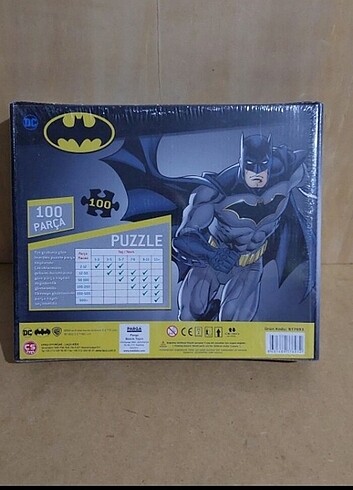 Beden Renk BATMAN 100+50 PARÇA PUZZLE