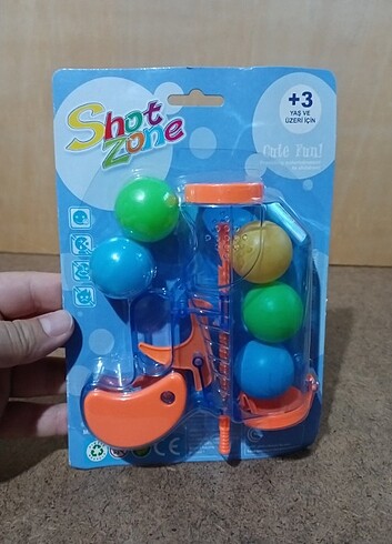 Beden 5 RENKLİ TOPLU, TOP TABANCASI