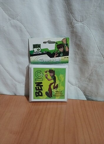 BEN10 DOĞUM GÜNÜ DAVET KARTLARI 10'LU KARE PAKET