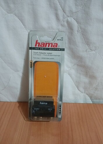 HAMA SCART DÖNÜŞTÜRÜCÜ ADAPTÖR