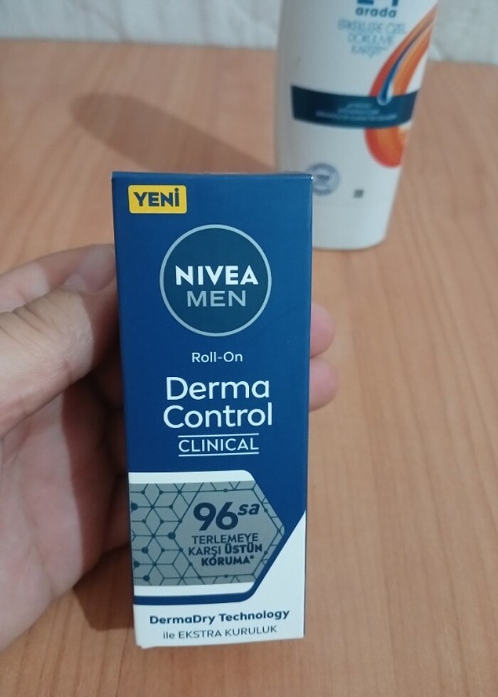 NİVEA MEN SERİSİ ROLL ON DEODORANT+ HEAD SHOLDERS ŞAMPUAN  - Görsel 2