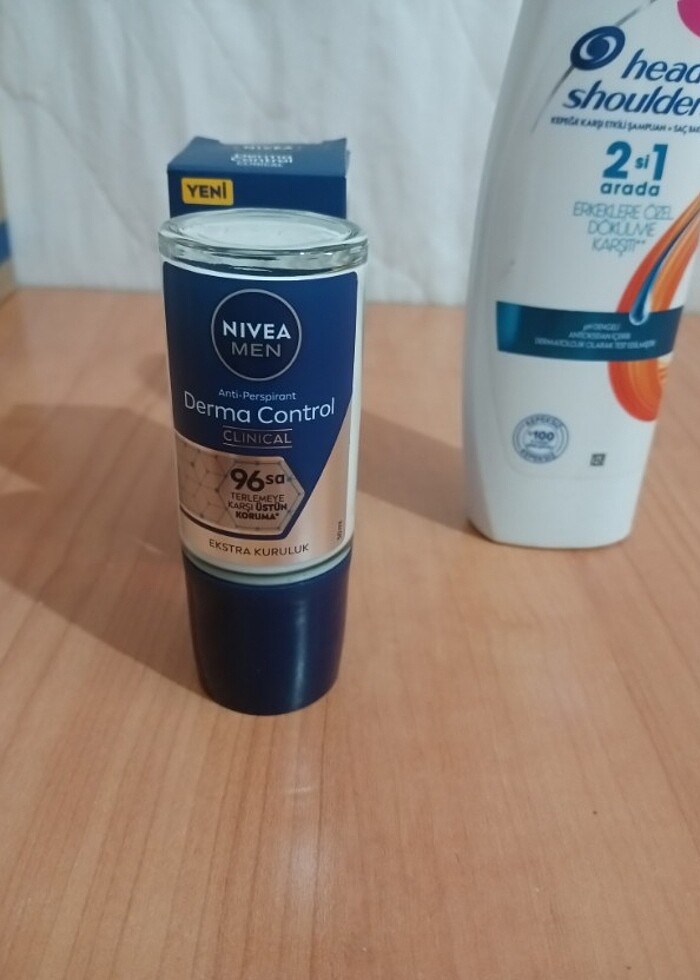 NİVEA MEN SERİSİ ROLL ON DEODORANT+ HEAD SHOLDERS ŞAMPUAN  - Görsel 5