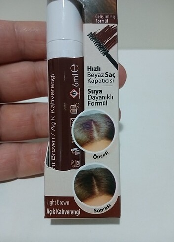 MARA SAÇ MASKARASI -  AÇIK KAHVERENGİ RENK - SON 4 ÜRÜN - Görsel 3