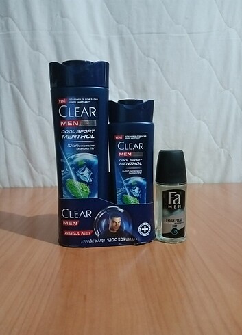 CLEAR + FA ERKEK BAKIM KOZMETİK SETİ - KELEPİR - Görsel 2