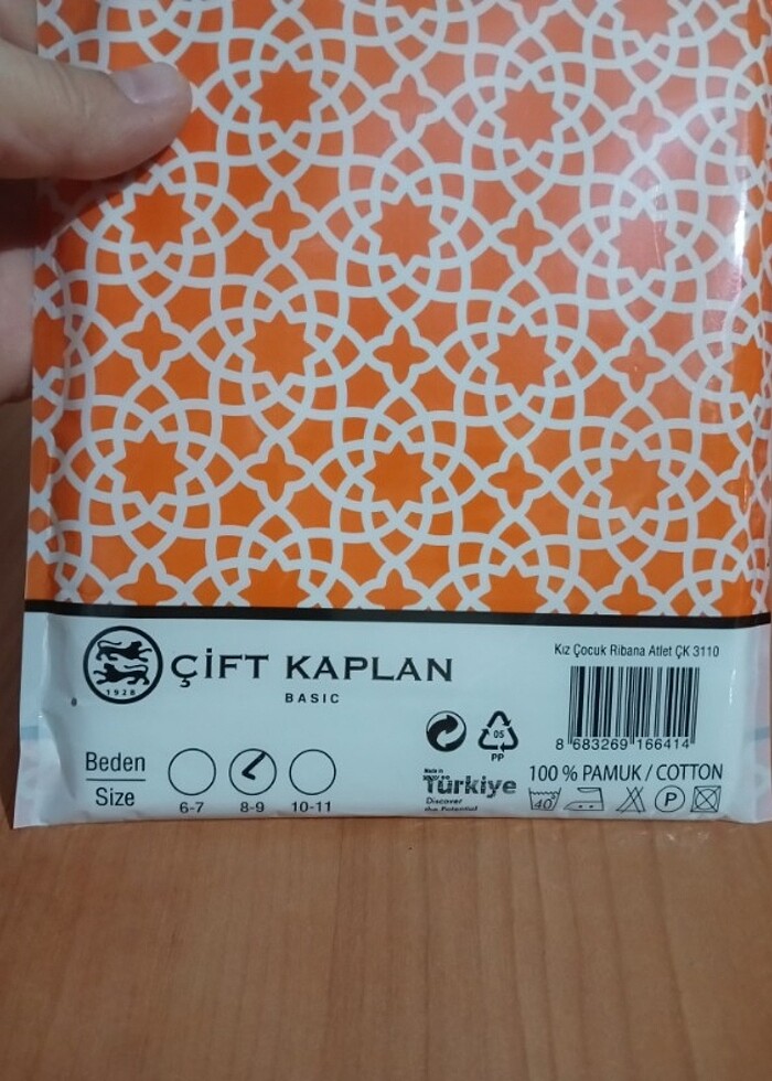 ÇİFT KAPLAN KIZ ÇOCUK ATLETİ 8 9 YAŞ  - Görsel 3