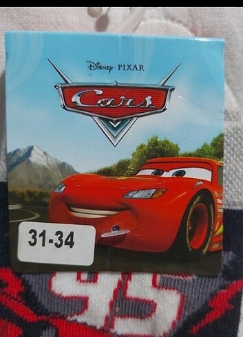 CARS LİSANSLI KIŞLIK ÇOCUK ÇORABI  - Görsel 3