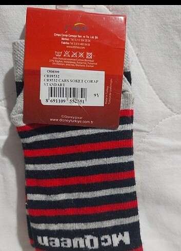 CARS LİSANSLI KIŞLIK ÇOCUK ÇORABI  - Görsel 4