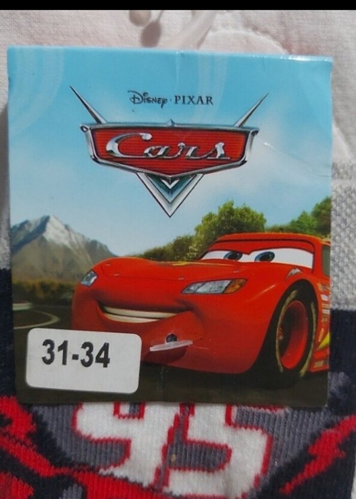 CARS LİSANSLI KIŞLIK ÇOCUK ÇORABI  - Görsel 3