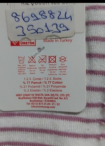 MERCİ KİDS 3 ADET ÇOCUK ÇORABI  - Görsel 8