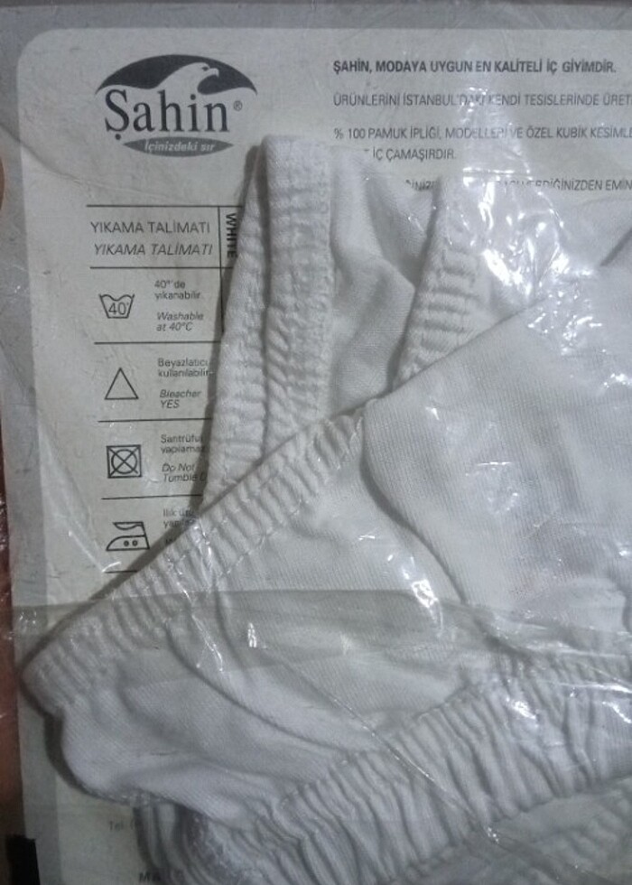 ŞAHİN MARKA ÇOCUK ÇAMAŞIRI 34 BEDEN 5 6 YAŞ - Görsel 2