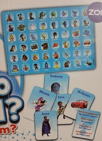 BEN KİMİM OYUNU - DİSNEY FİGÜRLERİ SERİSİ - KELEPİR - Görsel 5