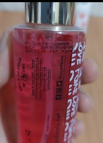 EMOTİON 150ml DEODORANT + AQUA Dİ POLO VUCÜT KOKUSU - Görsel 5