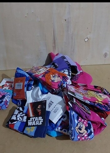 LİSANSLI ÇOCUK ÇORABI ÇEŞİTLERİ - SON SON SON KOLİ - Görsel 15